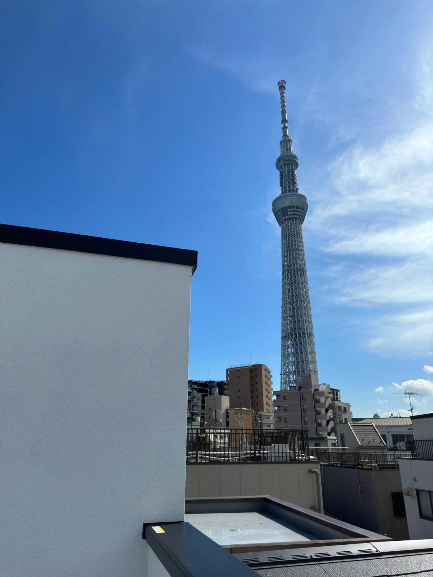 スカイツリーまで徒步約10分、清潔、快適、便利、静か、設備完備！ Villa Tokyo Eksteriør billede